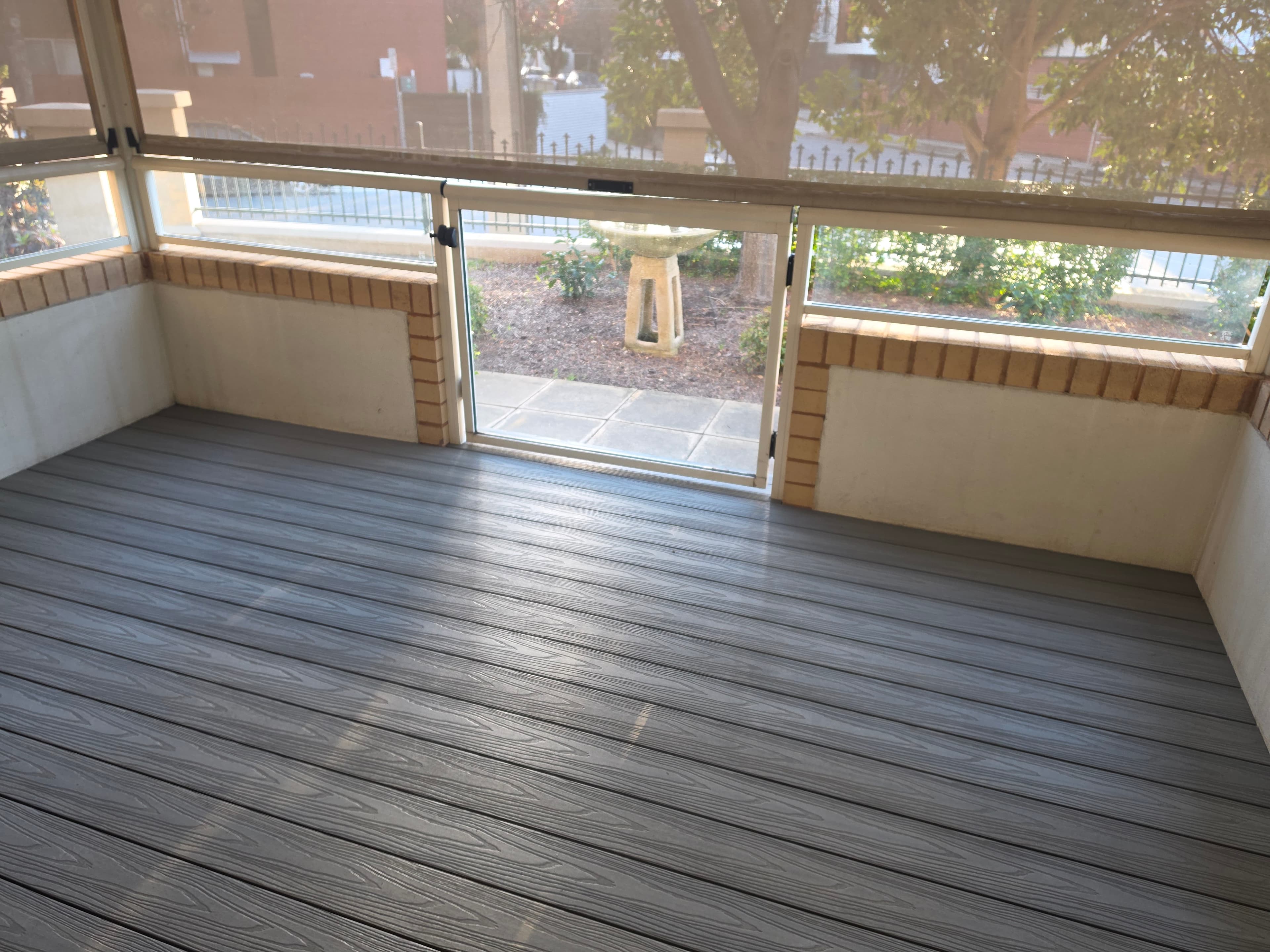 MexyTech composite decking with realistic woodgrain on an Adelaide home