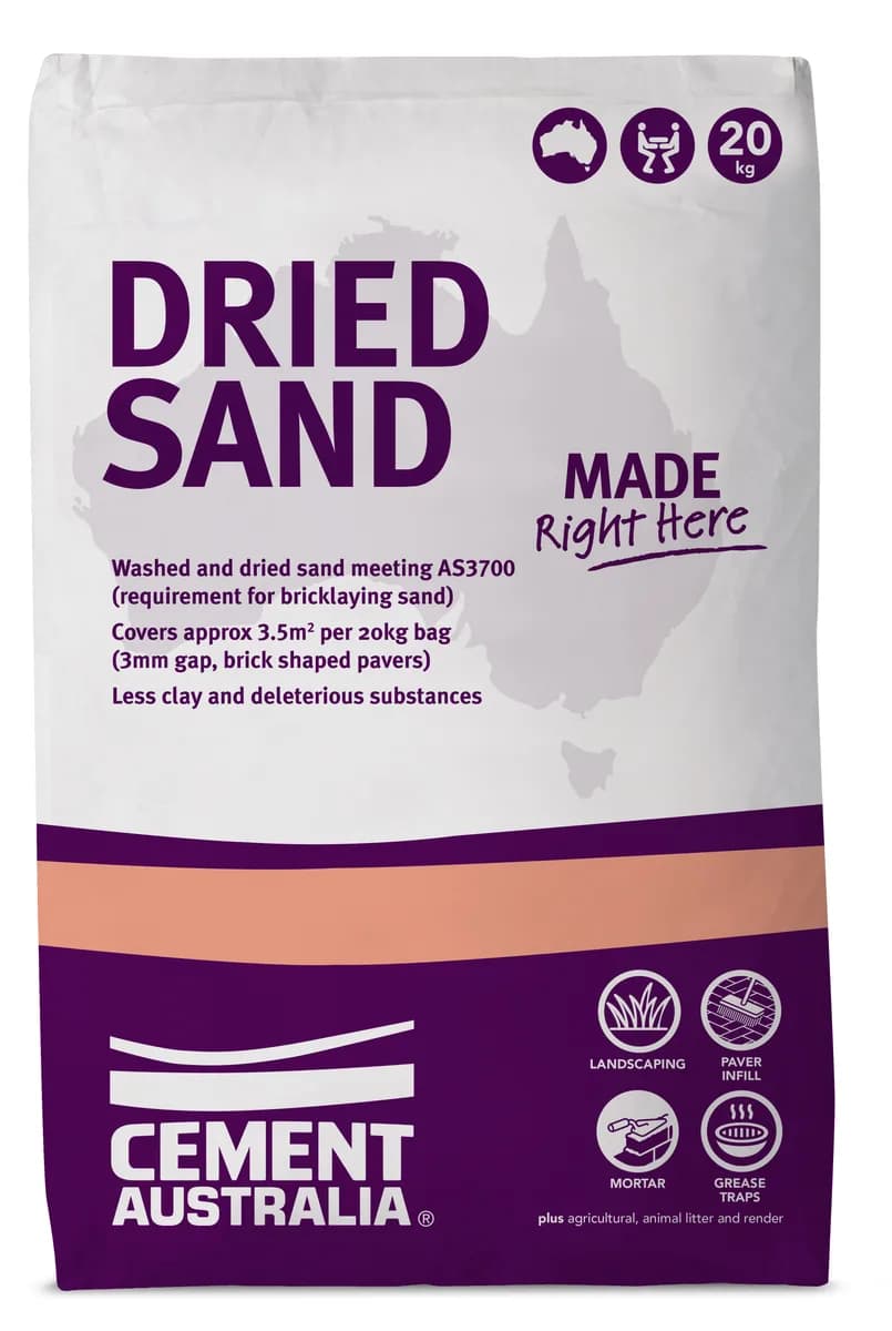 Dried Sand 20kg bag