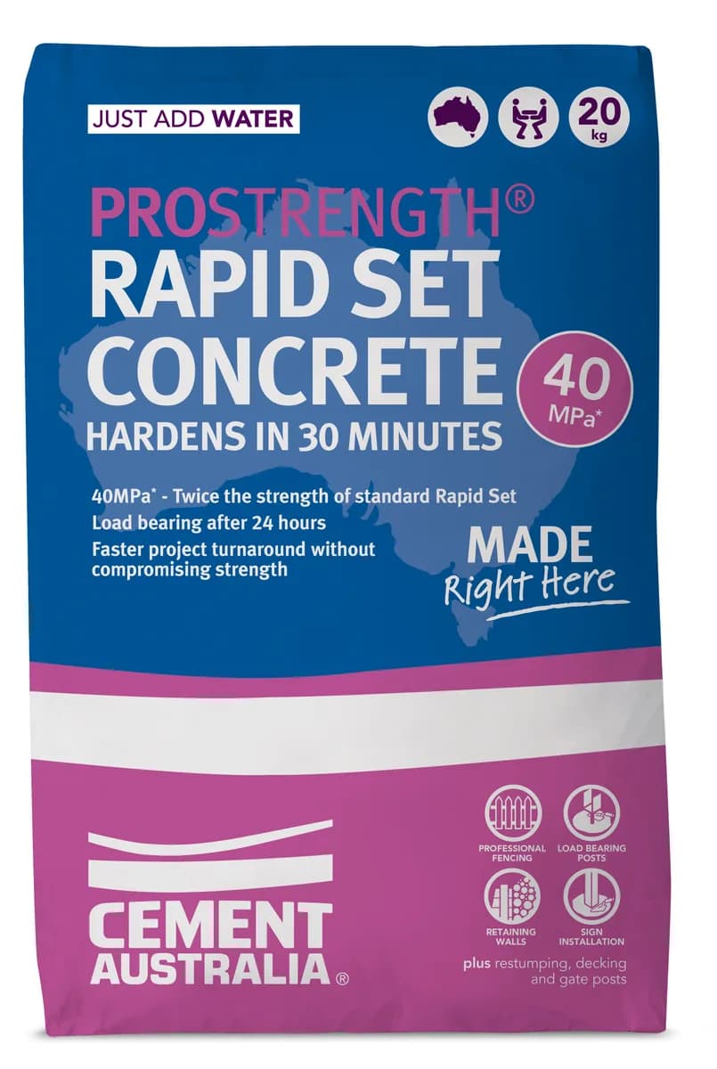 PROSTRENGTH Rapid Set Concrete 20kg bag