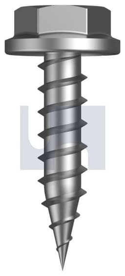 Needle Pt Flanged Hex - Sti