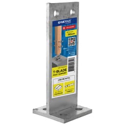 Concealed T Blade Cap Wall