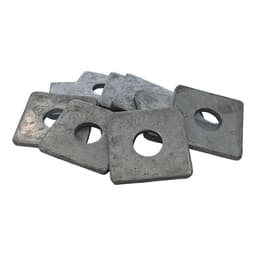 Galvanised Square Washers (Metric)