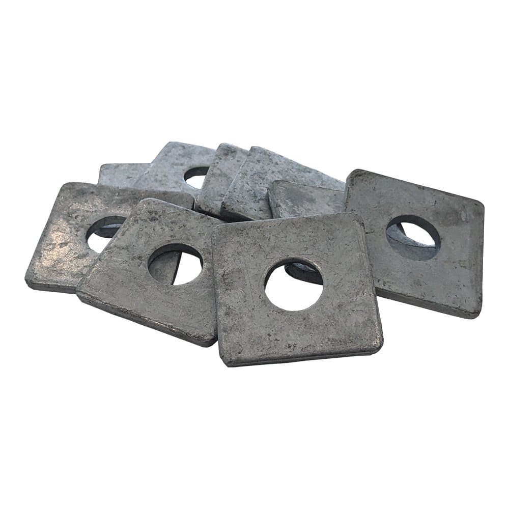 Galvanised Square Washers (Metric)
