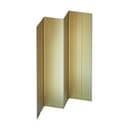 16mm Aluminium Internal Corner Mould 3,600mm long