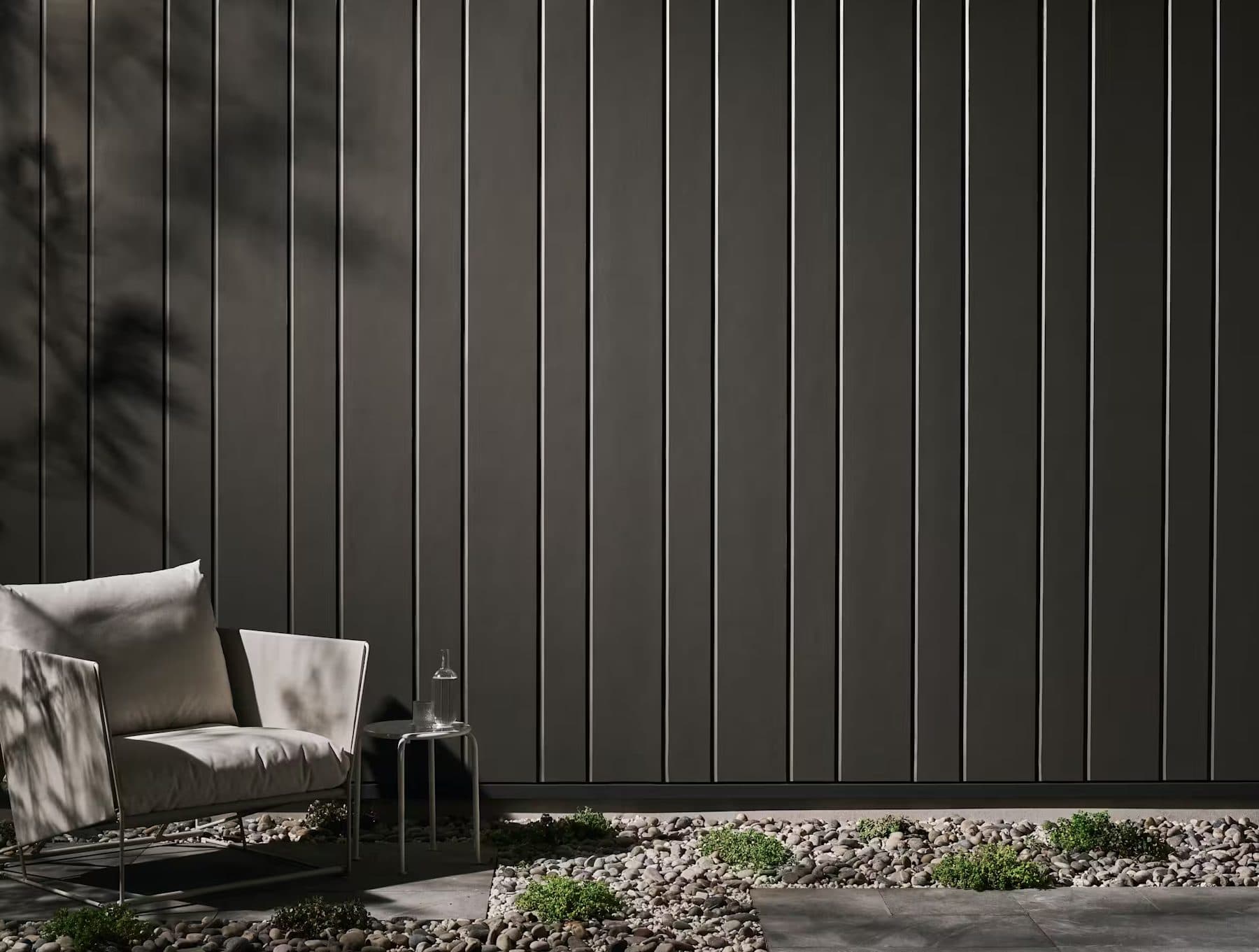 Oblique Cladding James Hardie fibre cement 1