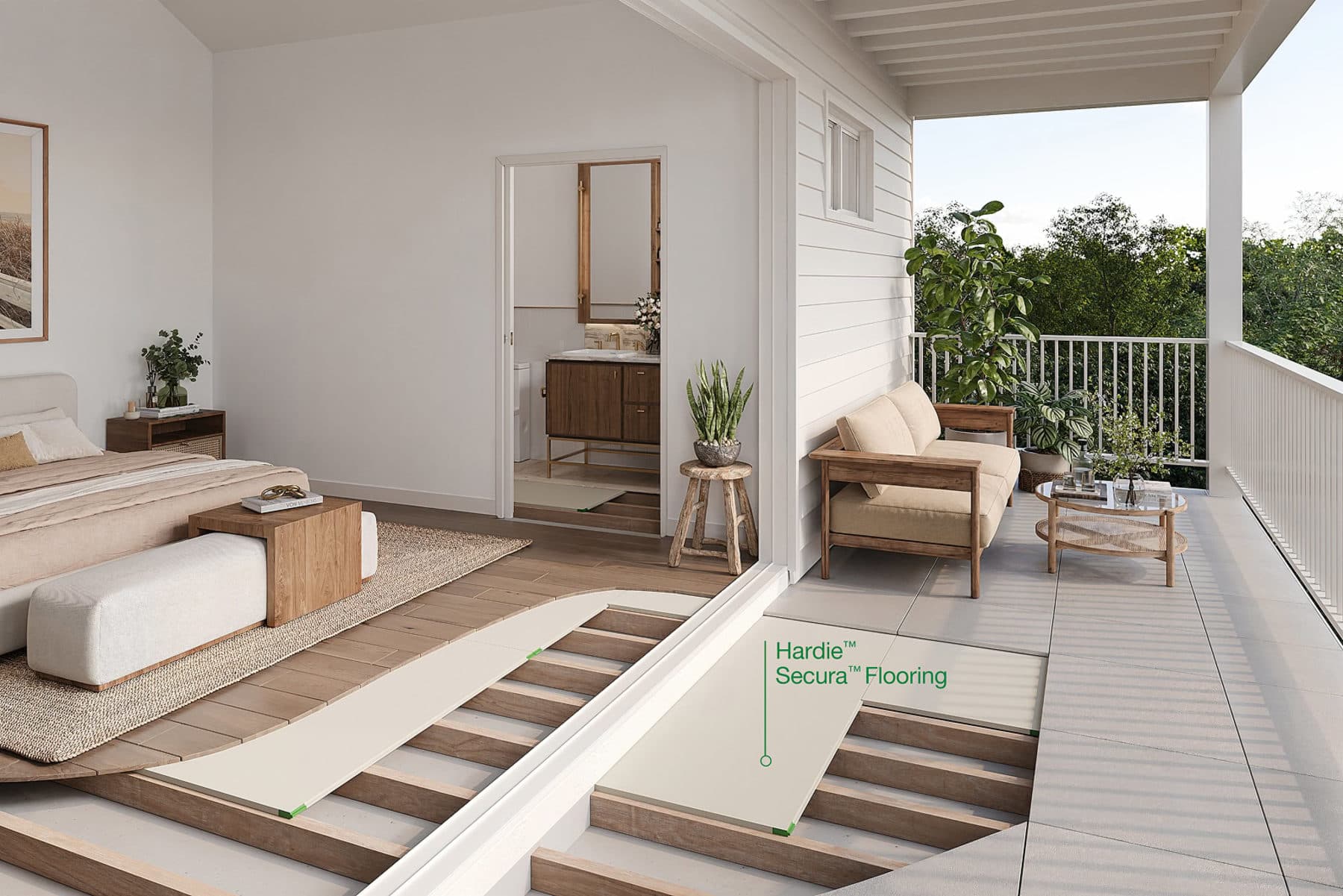 Scyon Secura Flooring James Hardie fibre cement 1