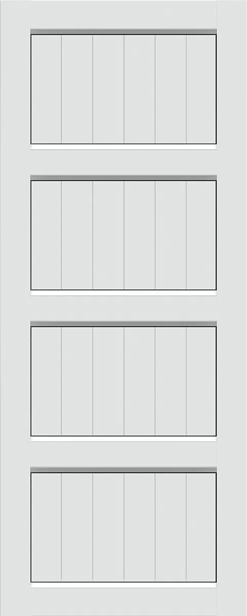 Elite Aluminium with VJ Panel XE24 door