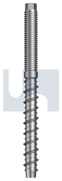 Hobson Engineering Screw-In Anchor (Concrete Screw) (Zinc Plated)